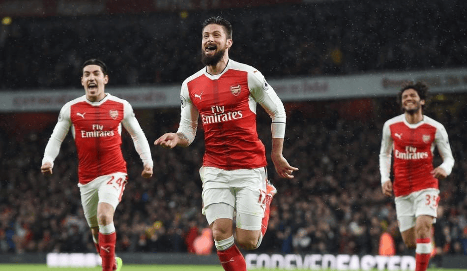 阿森纳主场战胜水晶宫，保持前四位置