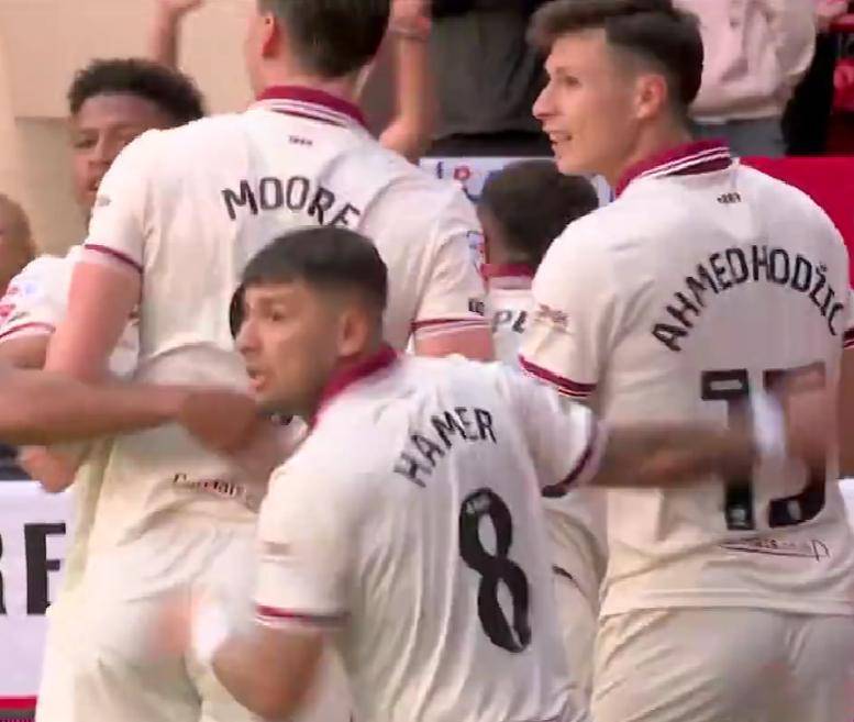 汉堡球员拼尽全力，成功险胜对手的简单介绍